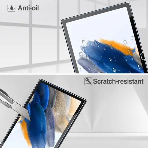 Miniatura 8 de ProCase Paquete de 2 protectores de pantalla para Galaxy Tab A8 10.5 X200 X205 X207, protector de pantalla de vidrio templado para Galaxy Tab A8