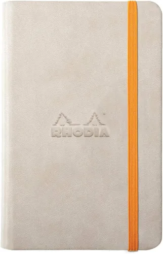 Miniatura 7 de Rhodia Rhodiarama Cuaderno Web A5, 5.5 in x 8.25 in, Rayado - Anís (118746)