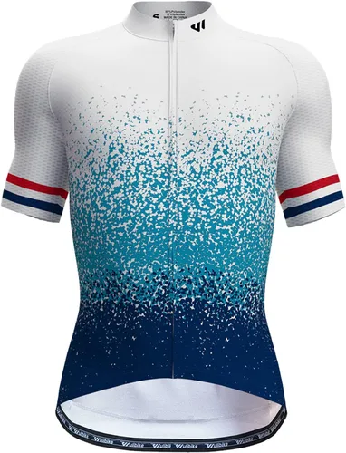 Lo.gas Cycling Jersey Men ShortLong Sleeve Bike Biking Shirts Full Zip with Pockets Road Bicycle Clothes