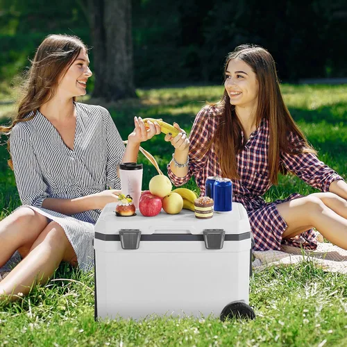 Miniatura 8 de VEVOR Portable Cooler,Hard Cooler with Ice Retention, Heavy-Duty Handles and Strap, Lightweight Rigid Material Insulated Portable Cooler, Suitable
