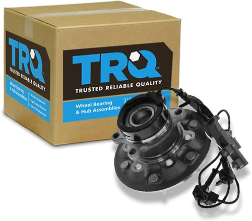 Miniatura 15 de TRQ Cojinete de rueda delantera y conjunto de cubo con sensor ABS compatible con Toyota Sequoia 2008-2022 Tundra 2007-2021