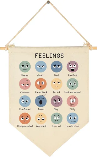 Miniatura 9 de Fomenta - Regalos de Decoración de Pared para Guardería, Aula, Sala de Juegos, Dormitorio, Puerta Principal, Bandera de Mentalidad de Crecimiento