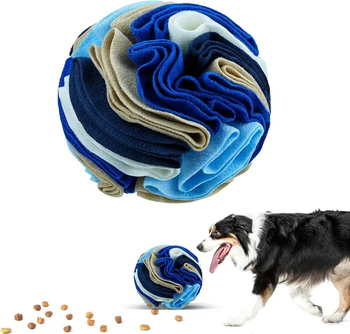 Miniatura 17 de Pelota de olfateo para mascotas, bola interactiva para perros ciegos, entrenamiento para aliviar el estrés, juguetes de enriquecimiento para perros