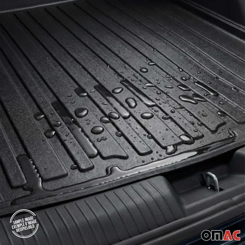 Miniatura 3 de OMAC Alfombrillas para maletero Honda Fit Hatchback 5 puertas 2007-2008 Moldeado 3D Cargo Liner - Negro - Caucho - Protección para todo
