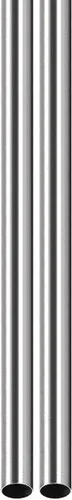 Miniatura 7 de DTGN Tubo de acero inoxidable 304 de 0.394 in x 0.016 in x 9.843 in (ODxWall TxL) - Paquete de 2 - Bueno para equipos de maquinaria - Tubería