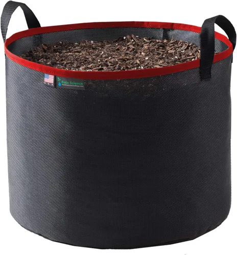 Miniatura 18 de Bolsa de cultivo de 5 galones, macetas para plantar - Bolsas de cultivo de plantas coloridas para jardinería de vegetales - Contenedor de planta