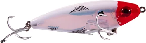 Miniatura 37 de MirrOLure Mirrodine Gancho de pesca plateado extraafilado de acero inoxidable de 1 pieza