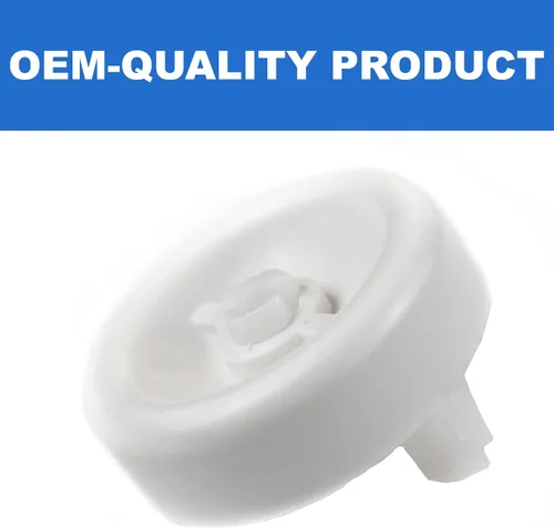 Miniatura 2 de Paquete de 8 rodillos y pernos de repuesto exacto para lavavajillas - Kit de ruedas inferiores compatible con lavavajillas GE, Kenmore y Hotpoint