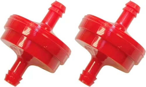 2 unidades 298090S 394358 - Filtro de combustible de gas en línea de 1/4 pulgadas de repuesto para 5018 298090 298090S Toro 42-5240 56-6360 John