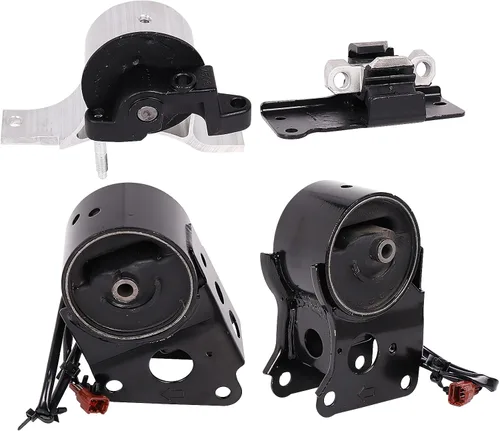 Miniatura 13 de Kit de montaje de motor y transmisión, 3 piezas, compatible con Nissan Sentra 1995-1999, 200SX 1995-1998 Reemplazar A6324 A6379 A6398