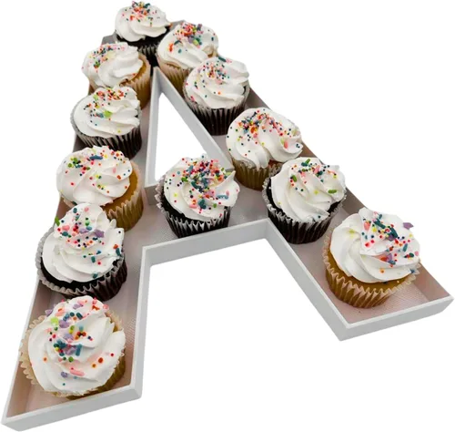 Miniatura 51 de 12" o GRANDE 16" - Cajas de número rellenables de plástico reutilizables de alta calidad para embutidos, cajas de cartas para fiesta de cumpleaños