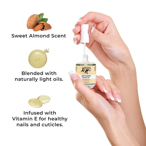 Miniatura 3 de AMERICANAILS .COM Xtreme Aceite para cutículas de uñas, aceite hidratante y perfumado para uñas cosméticas radiantes, repone y suaviza