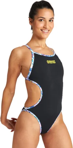 Miniatura 2 de ARENA Women's Rule Breaker Open Back Hooked Reversible MaxLife One Piece Swimsuit