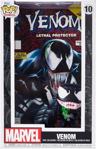 ¡Pop! Cubierta de cómic: Figura de vinil exclusiva de Marvel Venom Lethal Protector Previews