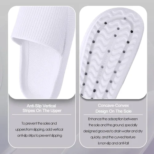 Miniatura 4 de Sandalias de nube para niños, niñas, niños, pantuflas de ducha y baño, cómodas pantuflas antideslizantes de suela gruesa para verano, zapatos