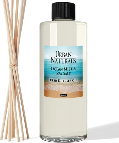 Miniatura 39 de Urban Naturals Recambio de aceite difusor de varillas ámbar y lavanda, lavanda relajante, ámbar cálido, aroma calmante para habitación, 4 onzas +