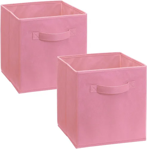 Miniatura 7 de Cajón de tela cúbico ClosetMaid 11469, morado, empaque de 2, Negro, 2