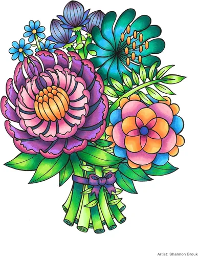 Miniatura 3 de Copic Marker Doodle - Paquete de marcadores Naturaleza