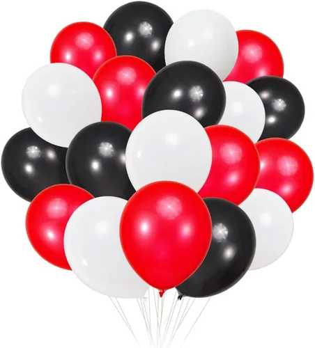 Miniatura 16 de Paquete de 90 globos azul marino de 18 pulgadas, globos grandes azul real para decoraciones de fiestas y eventos
