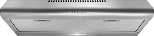 COSMO COS-5MU30 Campana extractora de conductos para debajo del gabinete de la colección Delta de 30 pulgadas, controles de botón, filtros Acero