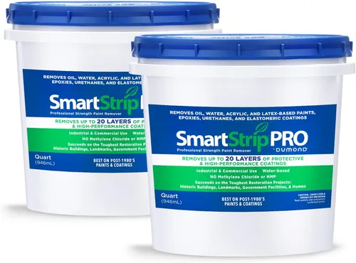 Miniatura 10 de Smart Strip PRO - Removedor de pintura, tiras de fórmula de fuerza profesional de hasta 20 capas de pinturas a base de aceite, látex y acrílico