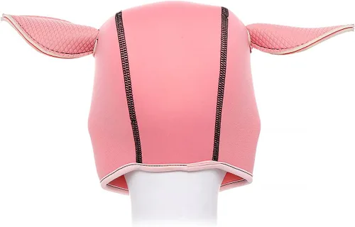 Miniatura 4 de Máscara de cerdito Máscara de cabeza completa de neopreno Máscara de cabeza de animal Máscara de disfraz de cabeza de cerdo Máscaras Rosa
