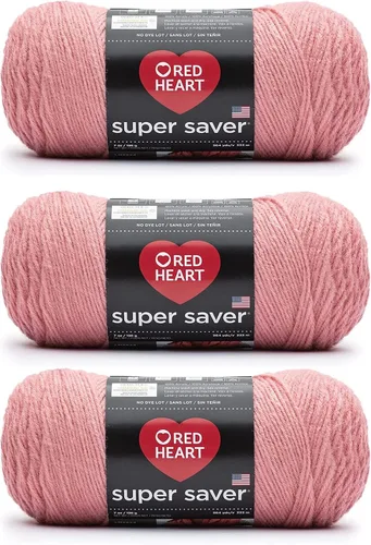 Miniatura 131 de Red Heart Hilo Super Saver, paquete de 3, estampado artístico, 3 unidades Estampado De Artista
