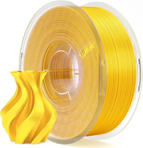 Miniatura 38 de ELEGOO Filamento PLA Seda Cobre 1.75mm 1KG, Filamento para Impresora 3D con Precisión Dimensional +/- 0.02mm, Carrete de 1kg (2.2lbs) Compatible
