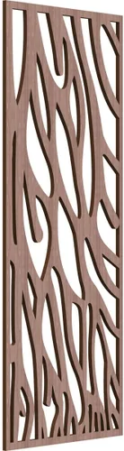 Miniatura 77 de 9 3/8"W x 24 3/8"H x 1/4"T Bristol Decorativos Paneles de Pared de Madera Calado, Cereza