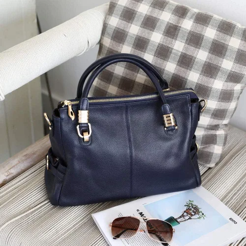 Miniatura 26 de Kattee Cartera bandolera estilo urbano de cuero para mujer