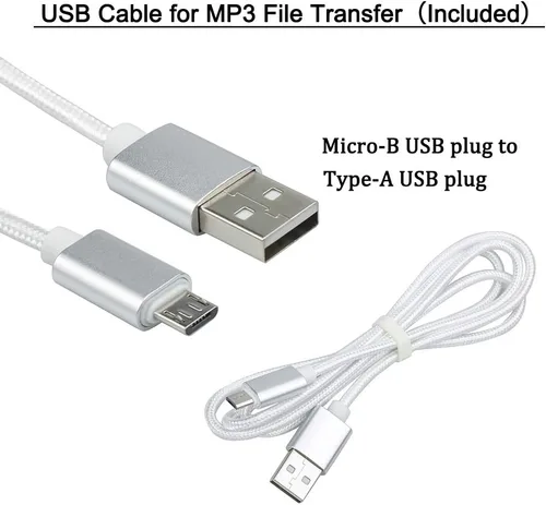 Miniatura 6 de Módulo de sonido Control de botón Música Reproductor de voz programable Chip de conversación musical 8 MB MP3 WAV USB descargable con caja