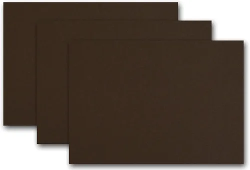 Miniatura 12 de Cartulina en blanco de 4 x 6 colores premium (paquete de 50, regaliz negro)