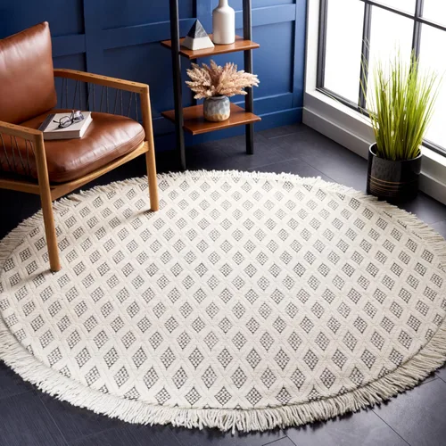 Miniatura 9 de SAFAVIEH Natura Collection - Alfombra de pasillo de 9 pies, color marfil y negro, diseño de transición, ideal para zonas de alto tráfico en pasillo