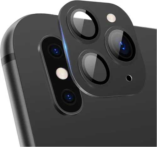 LucBuy Protector de lente de cámara para iPhone X/XS/XS MAX Convert to iPhone 11 Pro/11 Pro Max, película de vidrio templado transparente ultra