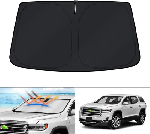 Miniatura 165 de KUST - Parasol plegable para parabrisas para Ford Ranger, accesorios 2019-2025 2026, parasol personalizado para ventana, protector solar plegable