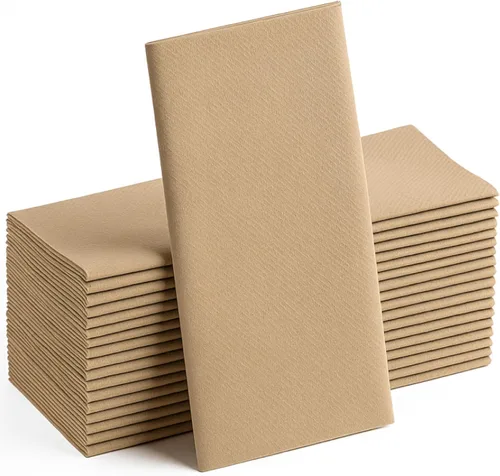Miniatura 11 de Servilletas de papel azul bebé, tela desechable de lino como servilletas de cena, toallas de mano, suaves, absorbentes, servilletas de mano de papel