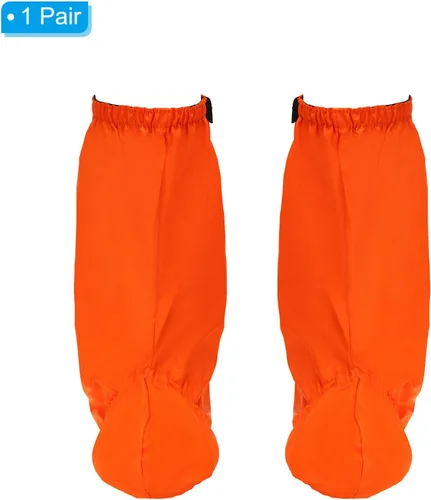 Miniatura 3 de PATIKIL Cubiertas impermeables para zapatos, cubierta de zapatos de lluvia con cremallera, cubiertas para botas de nieve, sobrezapatos