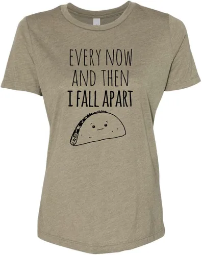 Miniatura 6 de Cute Women's Screen Printed Crew Neck Tee, Shirts With Sayings, Dusty Blue or Olive