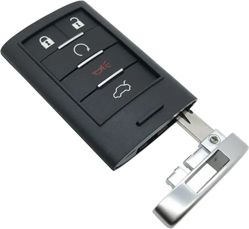 Miniatura 4 de Funda de repuesto para llavero de 5 botones para Cadillac STS CTS 2008-2013 sin llave inteligente con control remoto