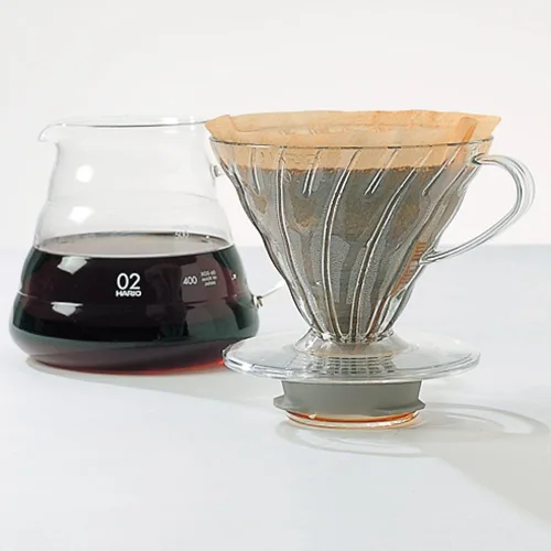 Miniatura 7 de Hario V60 "Clear" Jarra de vidrio para servir, 600 ml
