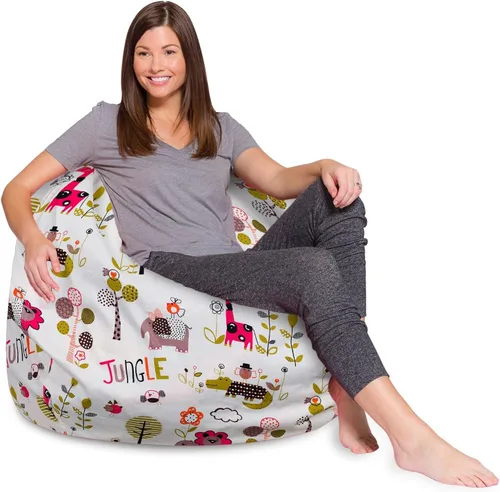 Miniatura 15 de Posh Beanbags - Sillón puff Azul Rey Sólido