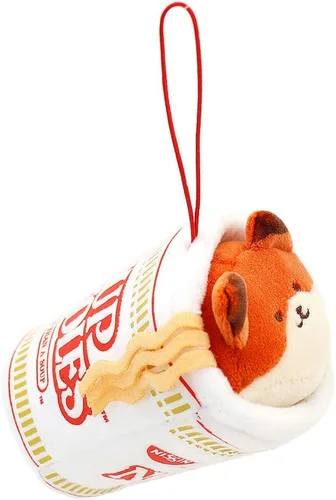Miniatura 5 de Anirollz Juguete de peluche – Manta oficial de Nissin Cup Fideos Roll Outfitz Doll Suave, esponjoso, cálido, lindo, cómodo, seguro, almohada