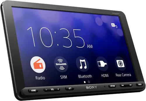 Miniatura 2 de Sony XAV-AX8100 Receptor multimedia flotante de 9 pulgadas con Apple Carplay/Android Auto y entrada de video HDMI