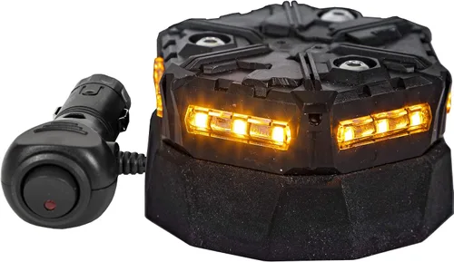 Miniatura 2 de Buyers Products SL576ALP Clase 2 Baliza LED Micro con Montura Magnética y Enchufe Auxiliar, Baliza Estroboscópica, Camión Utilitario, Remolque