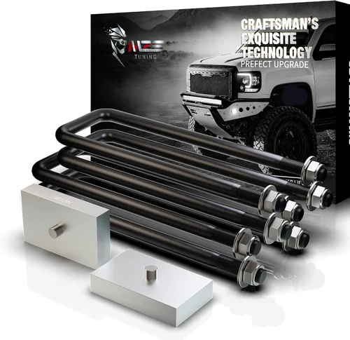 Miniatura 8 de MZS Kit de Nivelación Trasera Bloques de Elevación de 1" Compatible con Tacoma 1995-2024/Tundra 1995-2021 2WD 4WD