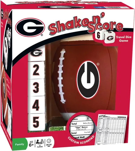 Miniatura 13 de Masterpieces Juego de dados Texas A&M Aggies Shake N' Score - Juego de viaje coleccionable - A partir de 12 años
