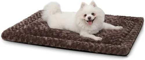 Miniatura 16 de Tapete lavable para cama de perro, suave y esponjoso, para mascotas, colchón para dormir para perros grandes, jumbos, medianos y pequeños, 30 x 19