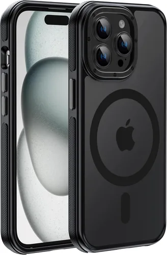 Miniatura 8 de Funda para iPhone 17 Pro Max con protector de lente de cámara [protección de grado militar de 10 pies] compatible con MagSafe a prueba de golpes
