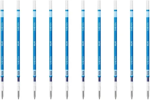 Miniatura 22 de Zebra BRNJK5BK - Recambio para bolígrafo, Sarasa, NJK-0.5, negro, 10