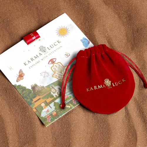 Miniatura 5 de KARMA AND LUCK Pulsera de hilo rojo Fearless Gaze